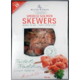 Smoked Salmon Skewers