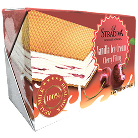 Vanilla Cherry Sandwich